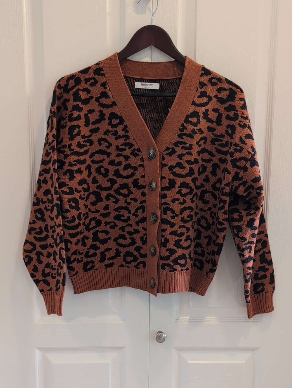 Smash + Tess Leopard Cardigan